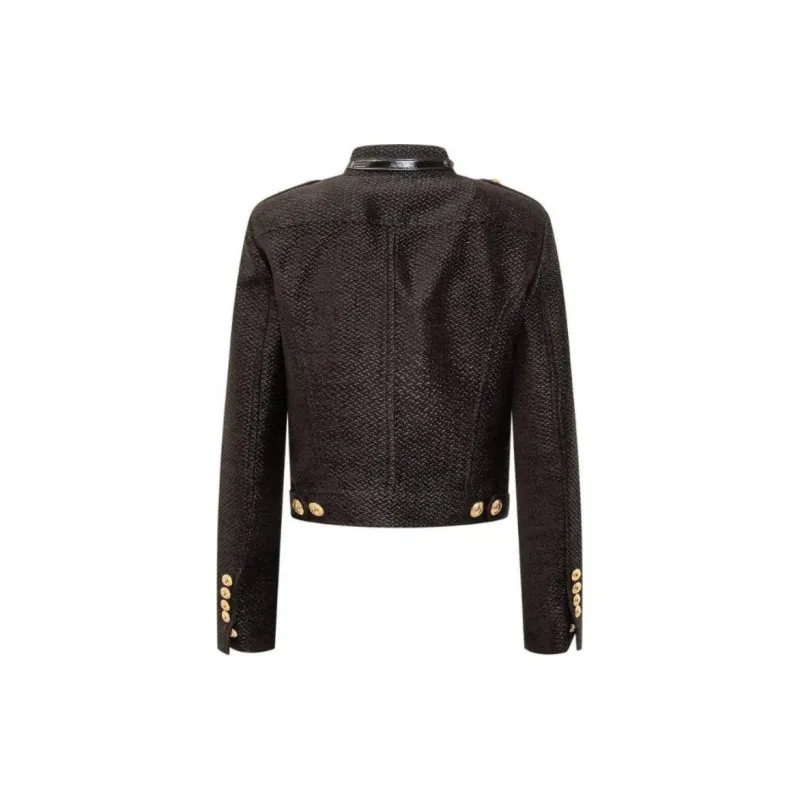 TOM FORD Tweed Cropped Jacket-1