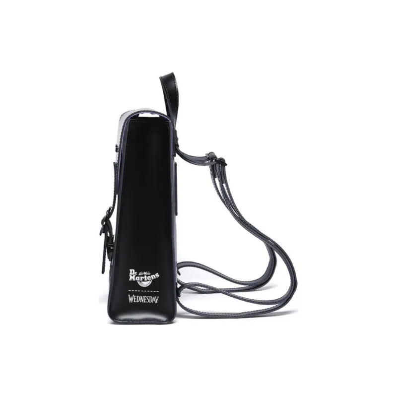 Dr.Martens WEDNESDAY Collaboration Split Cow Leather Backpack Mini Unisex Black-2