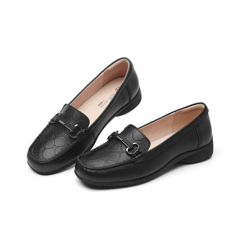 Cigna Loafers Women's Black/Ecru-1