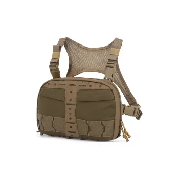 MARDINGTOP Nylon Storage Bag Sling Bag Unisex Khaki/Black