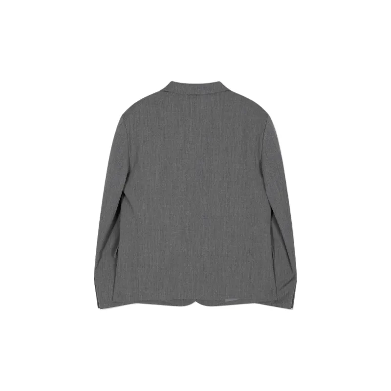 LOW CLASSIC Mélange effect Blazer-1