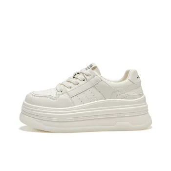 FIVE PLUS Low Top Skateboard Shoes Women's White