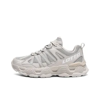LOTTO Cushioned Slip-Resistant Abrasion-Resistant Low-Top Outdoor Shoes Women's Greige