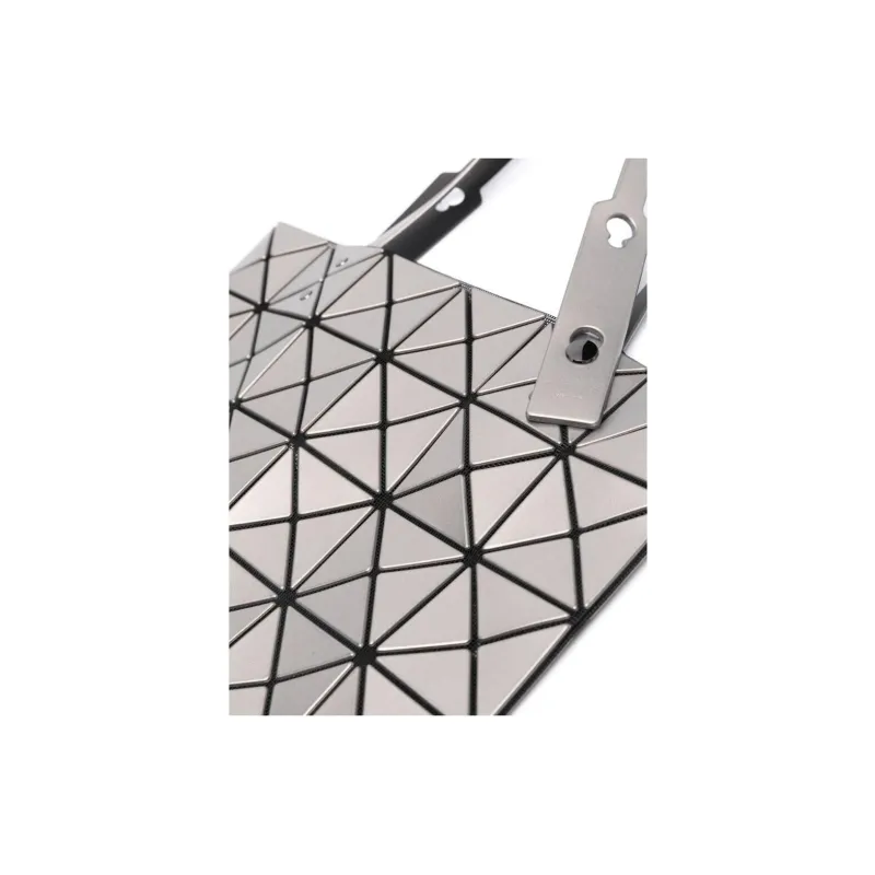 ISSEY MIYAKE PVC Handbag Women's Silver-2