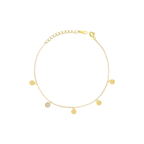 KEYS VIA S925 Silver Synthetic Cubic Zirconia Bracelets Women's
