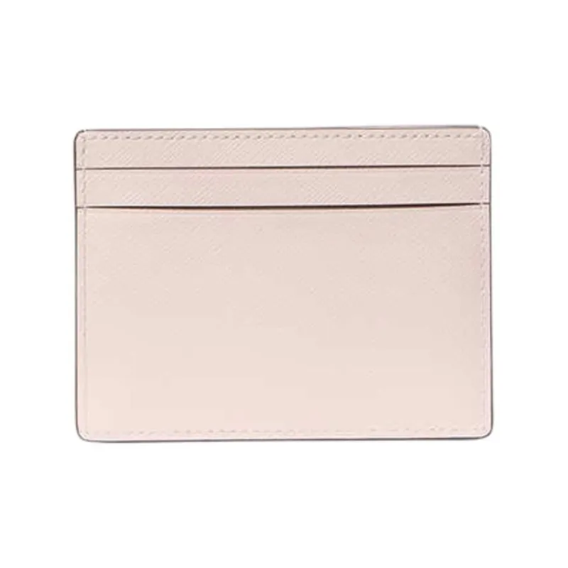 Kate Spade Cow Leather Card Holder Small Size Women's Candy Pink-1