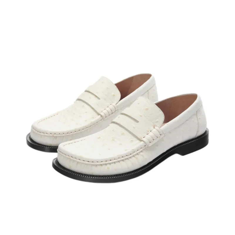 LOEWE Campo Loafers Men's White-2
