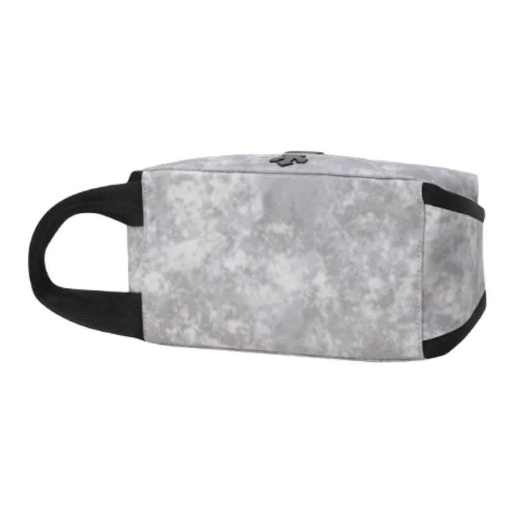 DESCENTE Polyester Handbag Small Size Men's Gray-4
