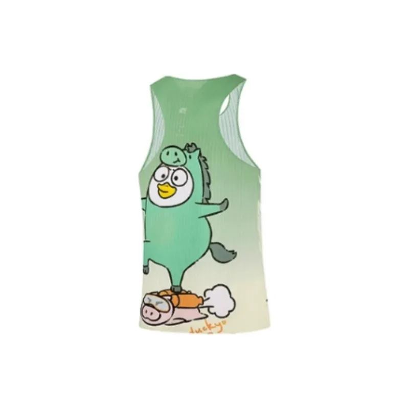 361° x XIAOLIUYA LIANMINGKUAN Tank Tops Men's Light Pea Green-1