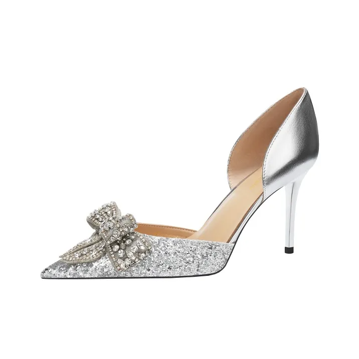 Dunnu Slim Heel High Heels 8cm Women's-3