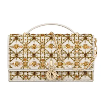 DIOR My Dior Calfskin Shoulder Bag, Crossbody Bag, Handbag Mini Women's Palm