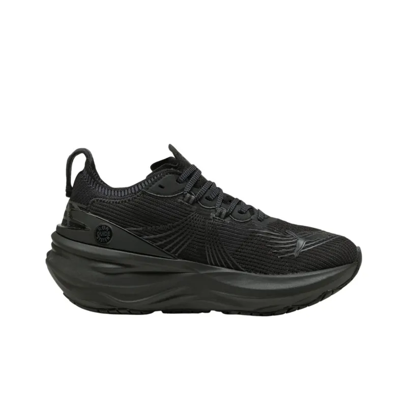 PUMA Cushioning Slip Resistant Low Top Casual Running Shoes Women's Black Loose Fit-1
