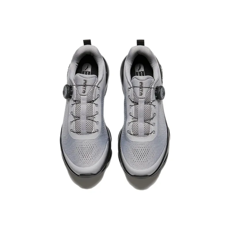CHAOJIANTA Abrasion Resistant Slip Resistant Coverage Low Top Training Shoes Men's Pigeon Gray Basic Black-2