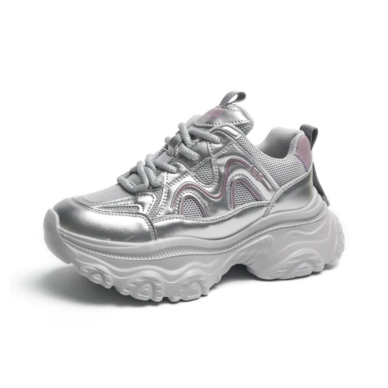 O.L Low-Top Chunky Sneakers Women's-3