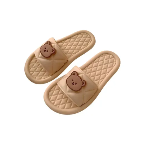 Thin Strips Sandal Slippers Women's, Apricot