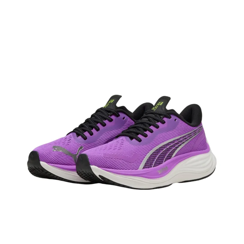 PUMA Velocity Nitro 3 Anti Slip Wear Resistant Low Top Casual Running Shoes Women's Fuchsia-2