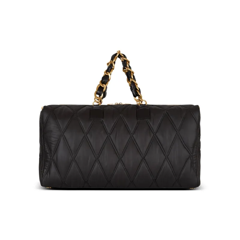 BALMAIN Polyester Travel Bag Men's Black-2