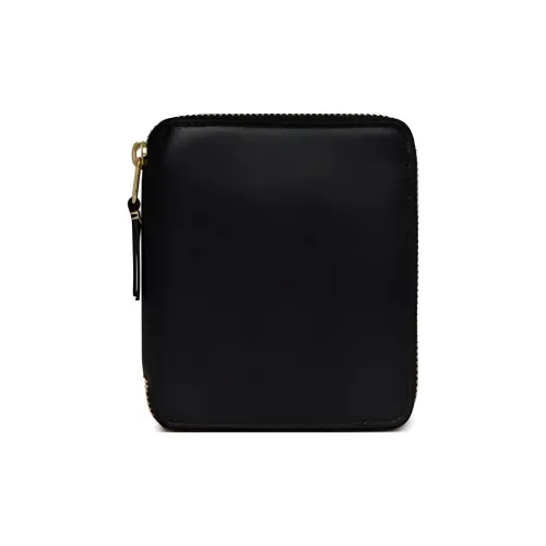 CDG Play Smooth Cow Leather Wallet Regular Men's Black
