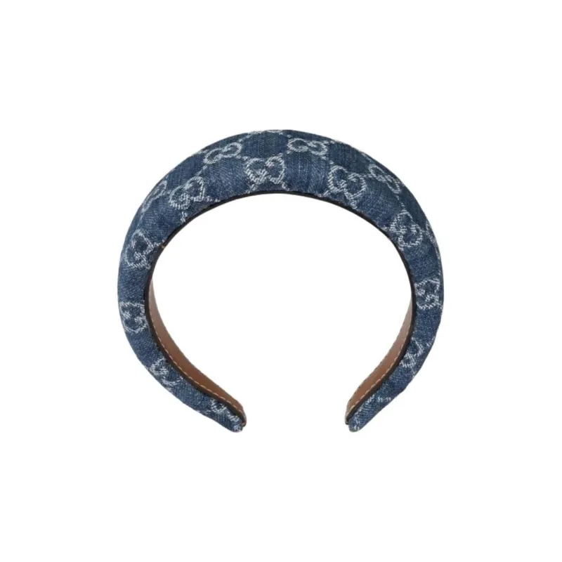 GUCCI Gg Denim Hairband-1