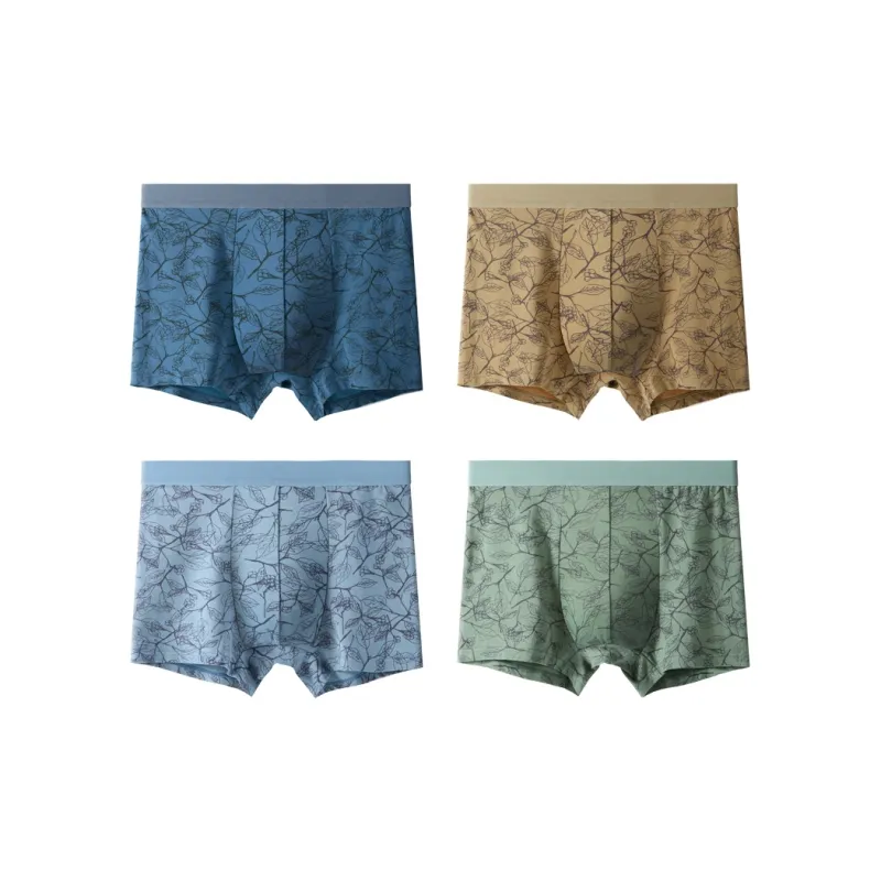 MIIOW Trend Party Series Underpants Men's 4 Pack-17