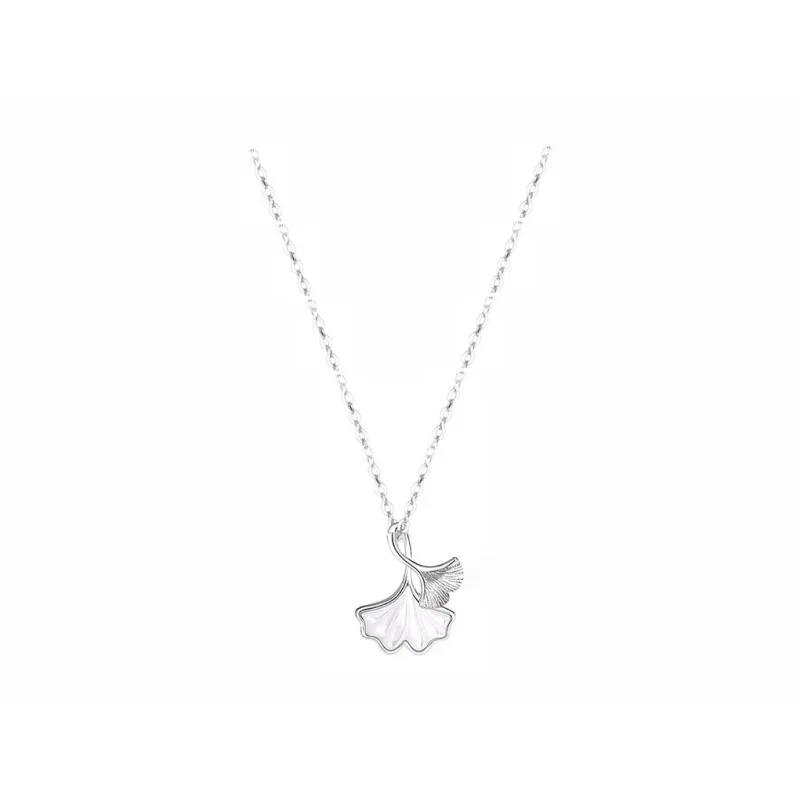 CHINA GOLD S999 Fine Silver Necklaces Women's-0