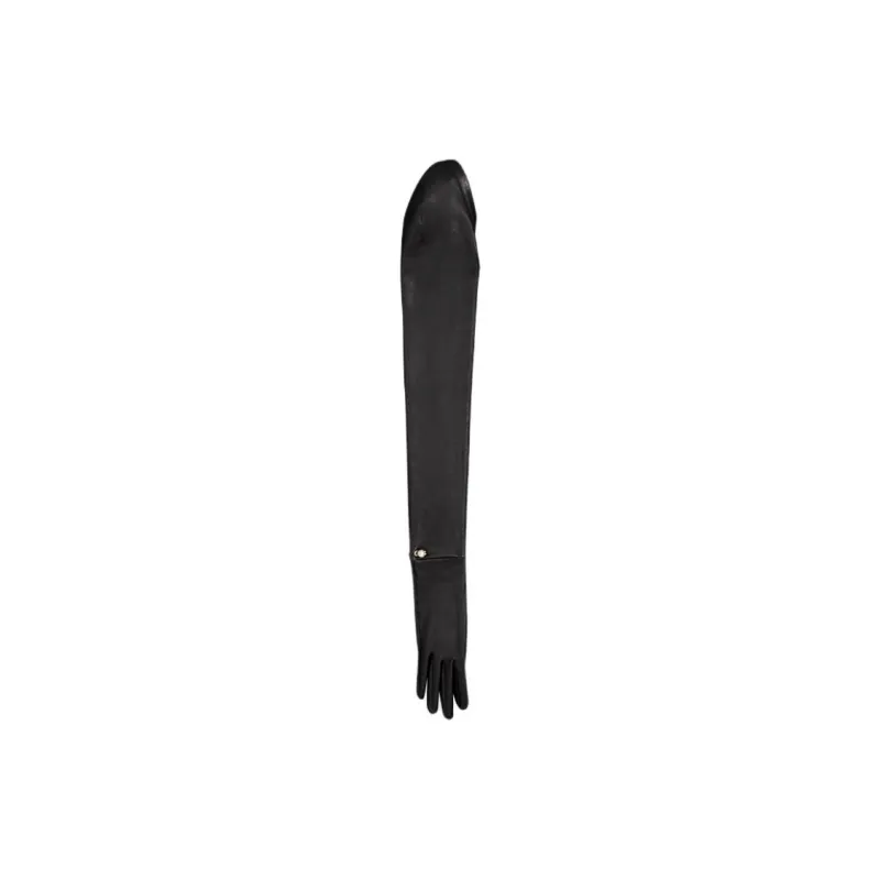 DIOR Sheepskin Gloves Women's Black-1