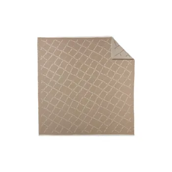 LONGCHAMP Cotton, Silk Knit Scarves Women's Khaki