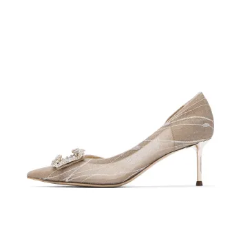73Hours Main Character Aura High Heels Women's Rose Gold