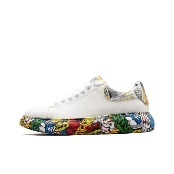 Jerden Smith Slip Resistant Impact Resistance Wear Resistant Low Top Skateboard Shoes Unisex