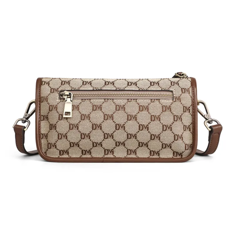 PT'SON Fabric Underarm Shoulder Bag, Crossbody Bag, Dumpling Bag Regular Women's Khaki-3
