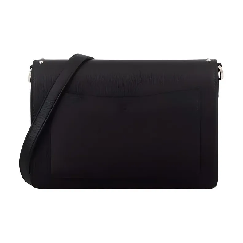 MCM Patricia Visetos Cow Leather Handbag Shoulder Bag Crossbody Bag Regular Women's Black-3