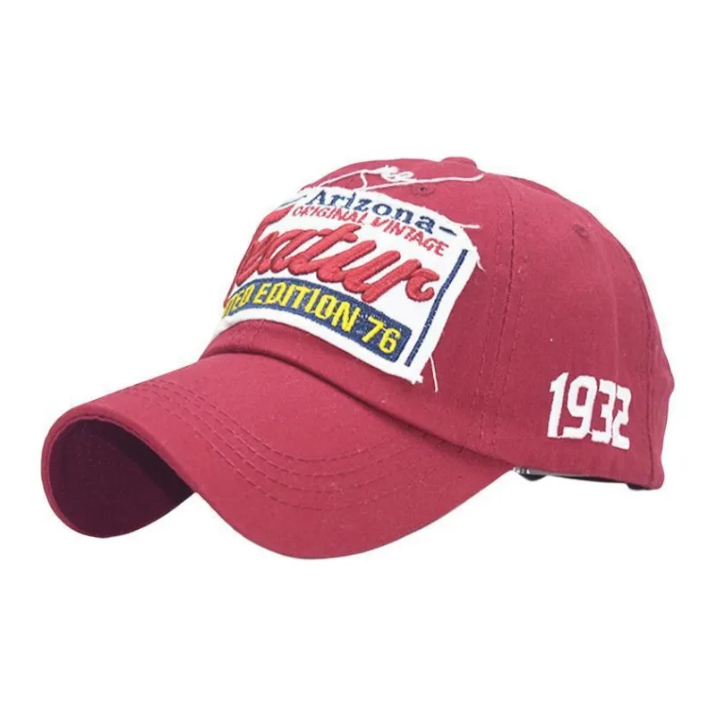 CARDANRO Washed Cotton Baseball Caps Unisex-3