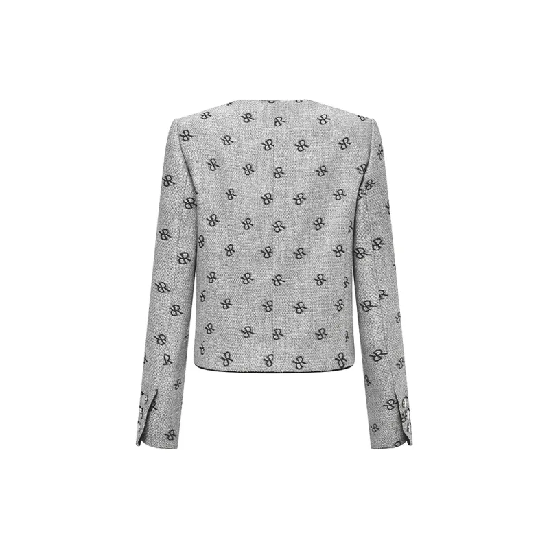 RARE Jackets & Coats Women's Silver-2
