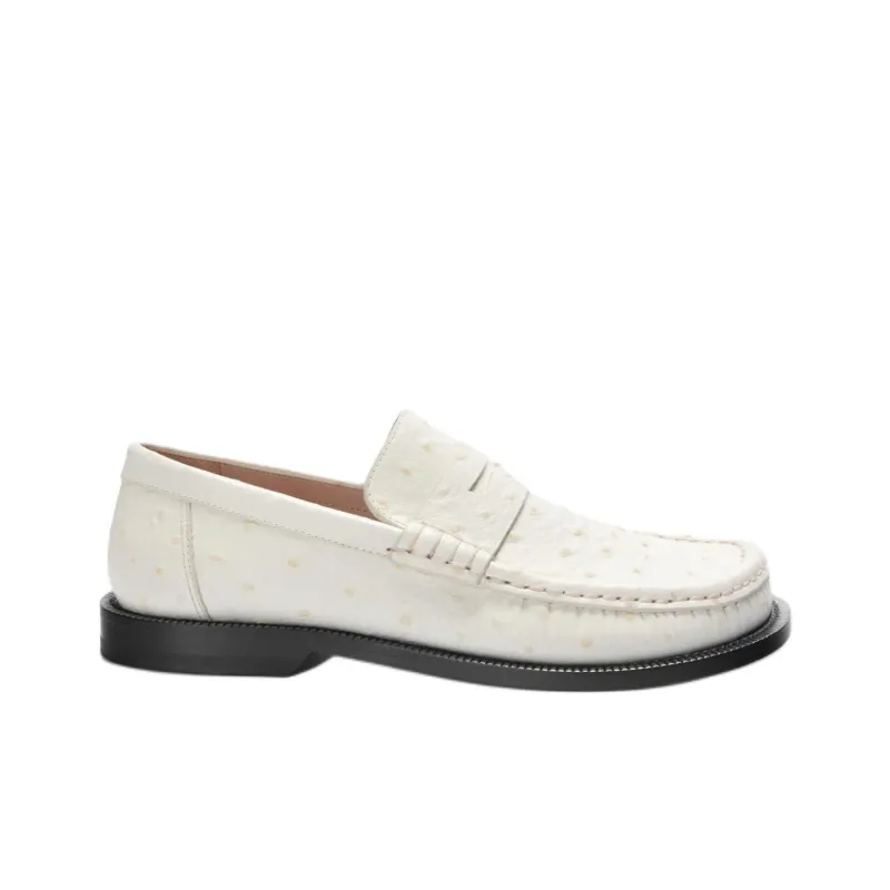LOEWE Campo Loafers Men's White-1