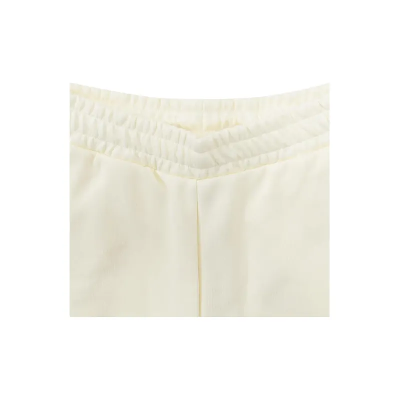 Adidas Casual Pants Women's Ivory White-4