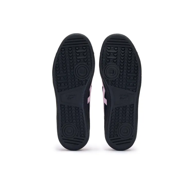 Onitsuka Tiger Tokuten Anti Slip Wear Resistant Low Top Skateboard Shoes Women's Black-5