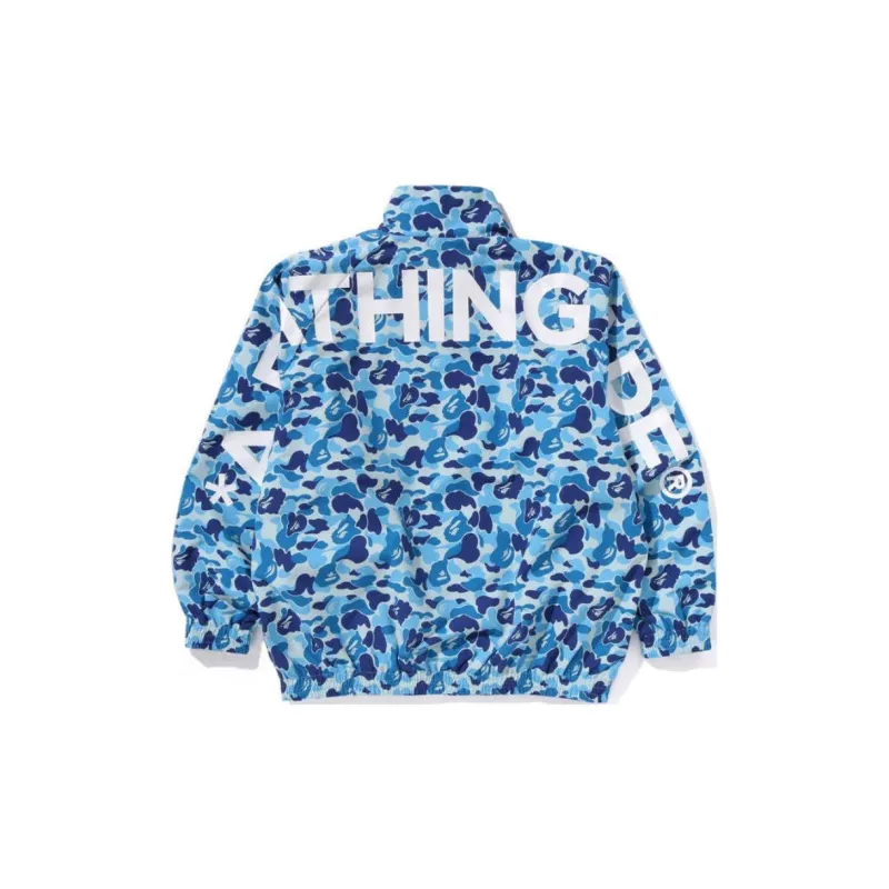 A BATHING APE Women's Abc Camo Track Jacket Green-1