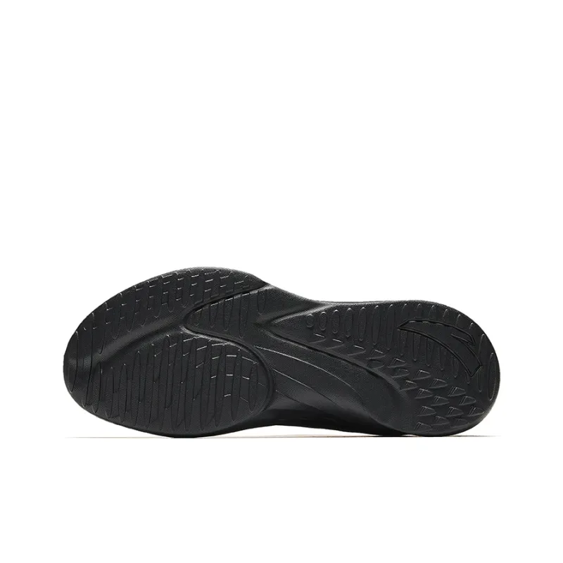 Anta Slip-Resistant Breathable Coverage Low-Top Casual Running Shoes Men's Basic Black-4