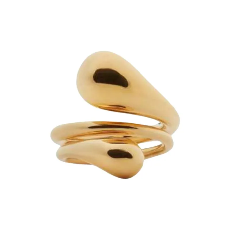 Bottega Veneta 18K Gold Plated, Sterling Silver, Red Agate Rings Women's Gold-0