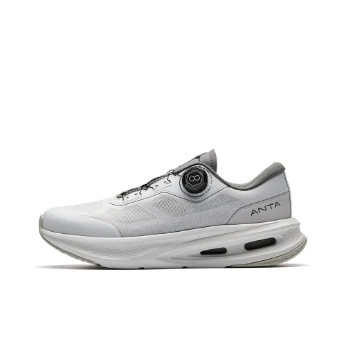 Anta Divine Pro Non slip Wear resistant Shock Absorption Low Top Training shoes where Men's Gray