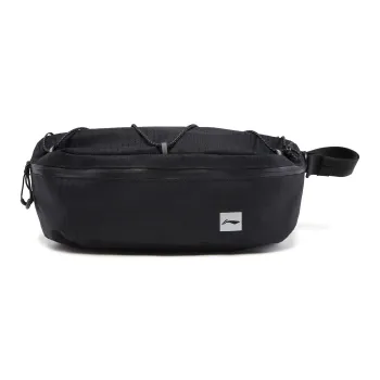 LiNing Fitness Series Polyester Fanny Pack Unisex Black