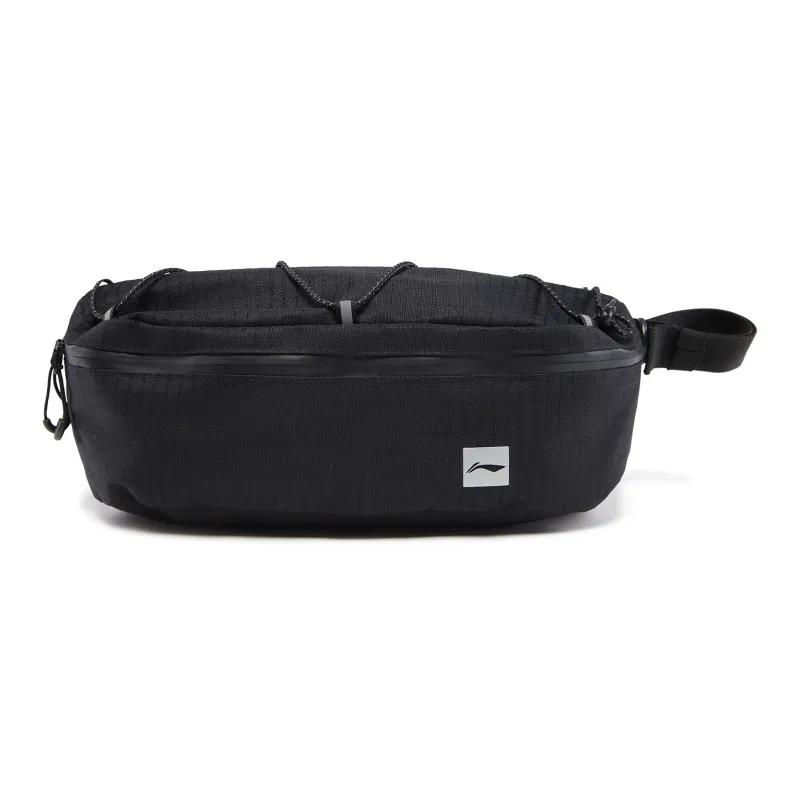 LiNing Fitness Series Polyester Fanny Pack Unisex Black-0