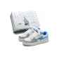 White Gray Blue