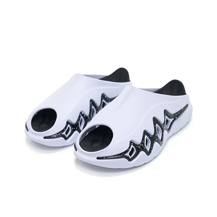 RIGORER Shark 3 Slides White Black-2