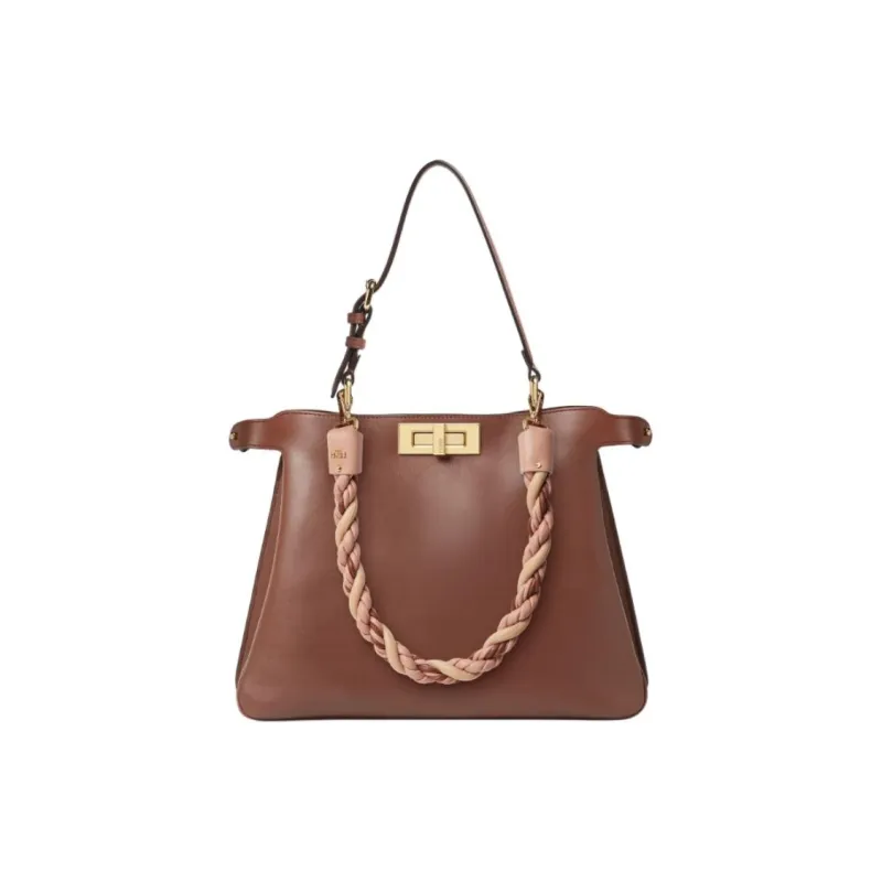 FENDI Calfskin Bag Strap Women's Pink-2