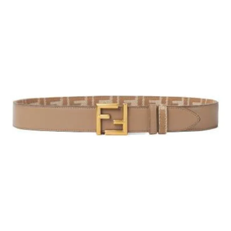 FENDI Ff Jacquard Buckle Reversible Belt-1