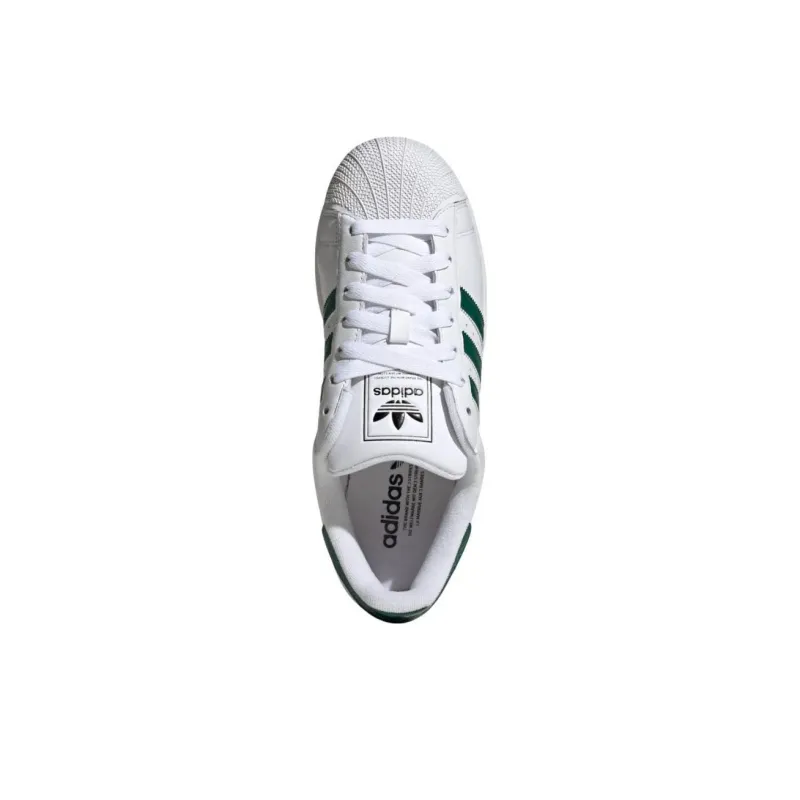 Adidas Superstar Ii White Collegiate Green-3