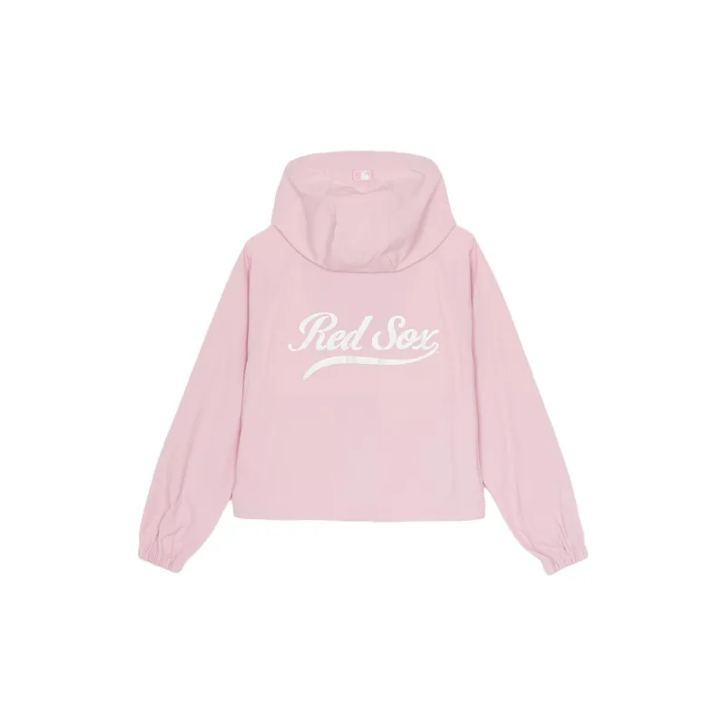 MLB SS25 Trench Coat Women's Pink-1