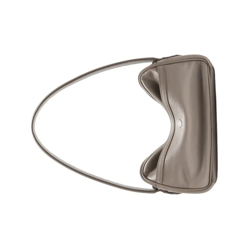 Acne Studios Calfskin One Shoulder Handbag Trumpets Women's Taupe-2