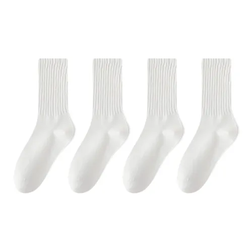 Moremoli Mid Calf Socks Women's 4 Pack